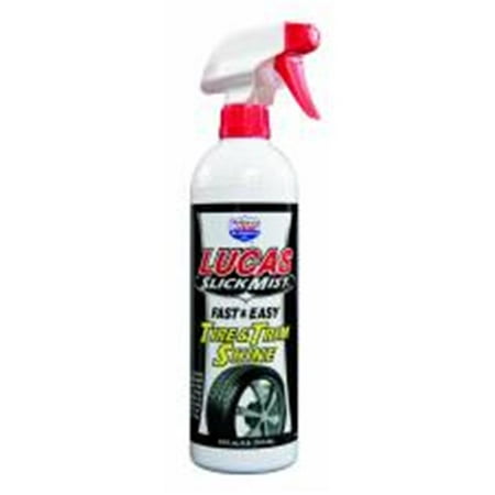 Selicks Violet - Lucas Oil 10513 24 oz Slick Mist Tire & Trim Tire Shine Spray Bottle - Set of 6
