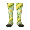 thumbnail image 1 of Fotbe Fresh Sweet Corn Calcetas Divertidas Estampadas para Hombre y Mujer, Calcetas de Algodón hasta la Rodilla para Caminar, Correr, Enfermería y Embarazo, 1 of 6