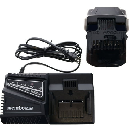 

Metabo HPT UC18YFSL 14-18V Battery Charger & BSL1815 18V 1.5Ah Battery