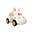 thumbnail image 6 of Car Model with a soft rotational molded body,Friction Powered Mini Cars Toys for Toddlers,Children's Toy Model with Pullback Function, Collector's Quality Model Car, Gift for Children(Rabbit), 6 of 6