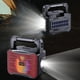 thumbnail image 3 of Fiudx Altavoz Solar Bluetooth, Radio Fm y Reproducción Usb, Sonido de Alta Sensibilidad, Linterna Portátil E Iluminación de Emergencia, Ideal para Acampar Al Aire Libre y Senderismo, Batería de 1200, 3 of 5