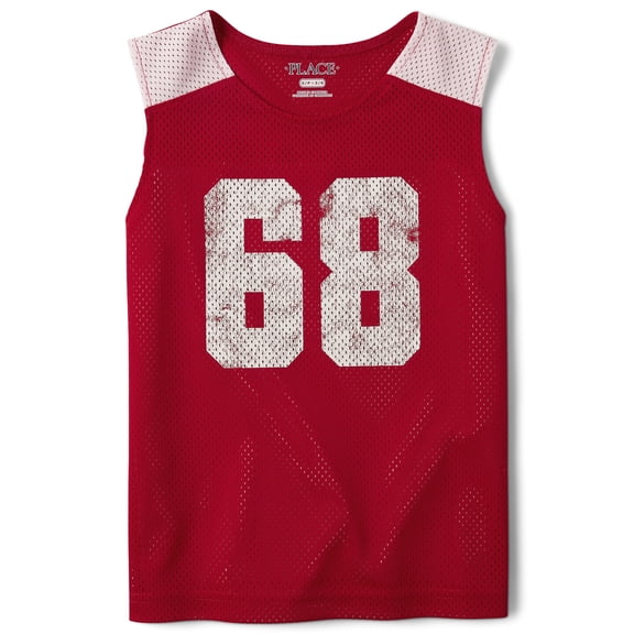 The Children's Place Boys Sleeveless Quick Dry Mesh Muscle Tank Top, Sizes XS-XXL