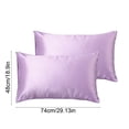 thumbnail image 3 of 2pc 29.13x18.89in Summer Envelope Style Pillowcase Dormitory Bedroom Bedding Product, 3 of 6