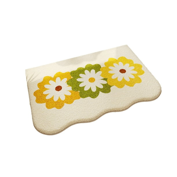 Yhmxh Alfombrillas de baño para baño Alfombrilla antideslizante para baño, alfombrilla para baño, alfombrilla para inodoro, alfombrilla anticaídas, alfombrilla para masaje de pies.