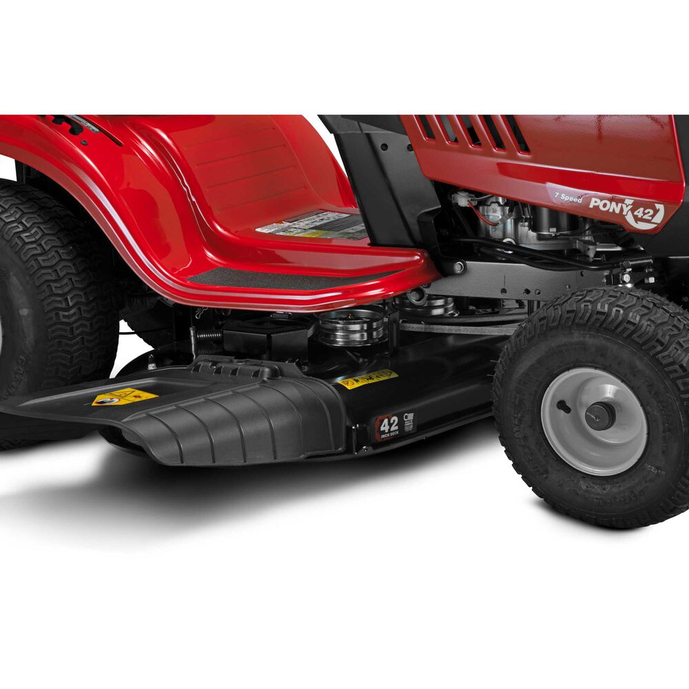 Troy-Bilt Pony 42" Riding Lawn Mower Tractor with 42-Inch Deck and 439cc 17HP Troy-Bilt Engine - image 5 of 8