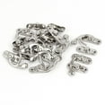thumbnail image 5 of Unique Bargains Gift Box Left Swing Metal Arm Clasp Latches Toggle Hasp Silver Tone 10Pcs, 5 of 5