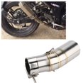 thumbnail image 4 of Accesorio de motocicleta de acero inoxidable tubo de escape medio para Kawasaki NINJIA 400 18-19 Khall QC15423, 4 of 6