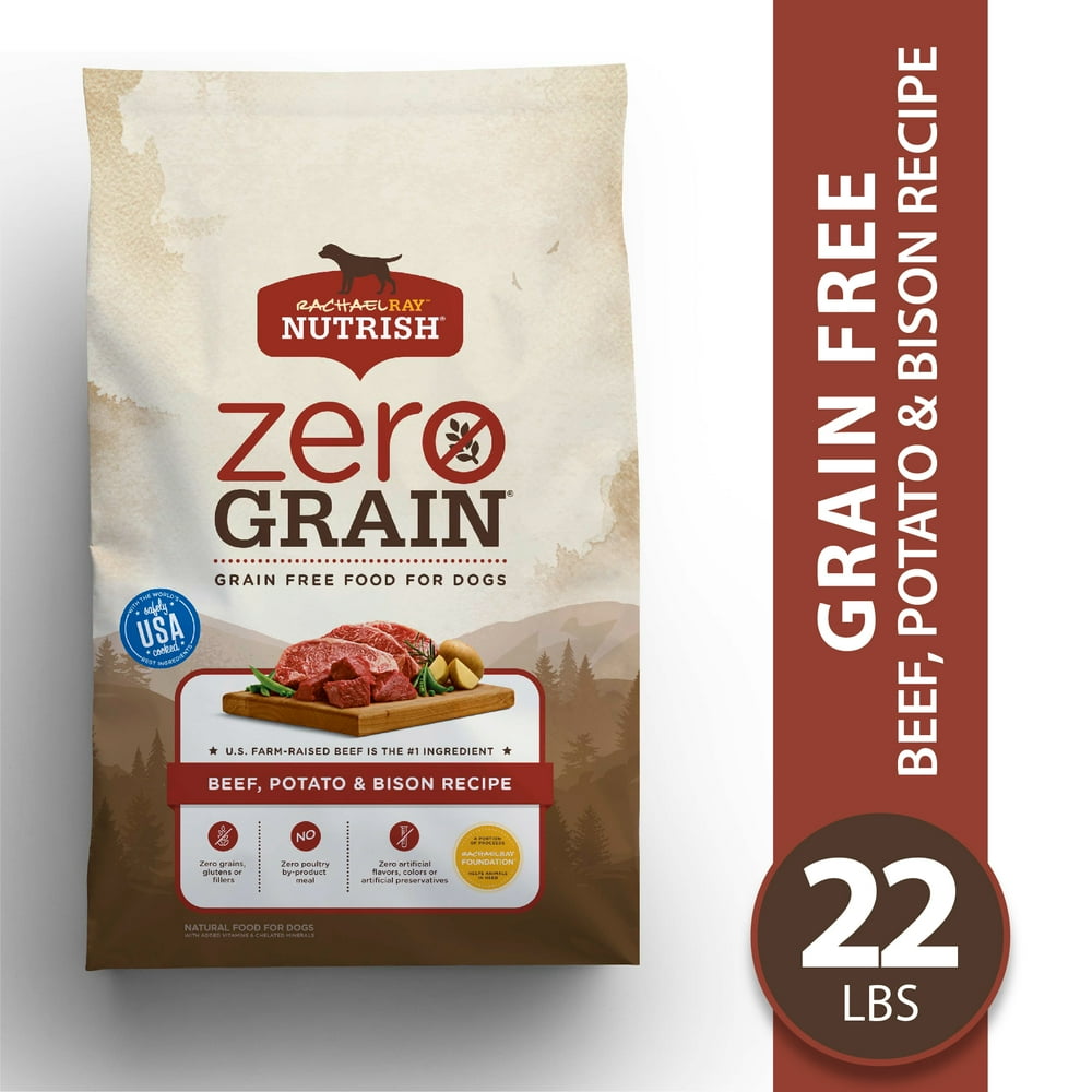 Rachael Ray Nutrish Zero Grain Natural Premium Dry Dog Food, Grain Free