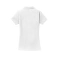 thumbnail image 6 of Port Authority Ladies Silk Touch Y Neck Polo-XL (White), 6 of 6