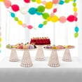 thumbnail image 6 of Wedding Party Elegant Decoration Cake Plate Stand Dessert Display Holder 5-Piece, 6 of 14