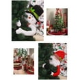 thumbnail image 2 of Muñeco De Nieve De Papá Noel De Peluche Que Abraza El Árbol De Navidad Para La Decoración Del Árbol De Navidad Yuarrent HA043208-02, 2 of 6
