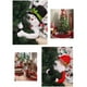 thumbnail image 2 of Muñeco De Nieve De Papá Noel De Peluche Que Abraza El Árbol De Navidad Para La Decoración Del Árbol De Navidad Scienceny HA043208-02, 2 of 6