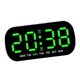 thumbnail image 5 of Reloj despertador digital BLESIY con 5 niveles de brillo ajustable y dos configuraciones de alarma Verde, 5 of 8