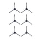 thumbnail image 1 of Repuesto de cepillo lateral Ticfox para barredora inteligente Lydsto R1 6 uds, 1 of 14
