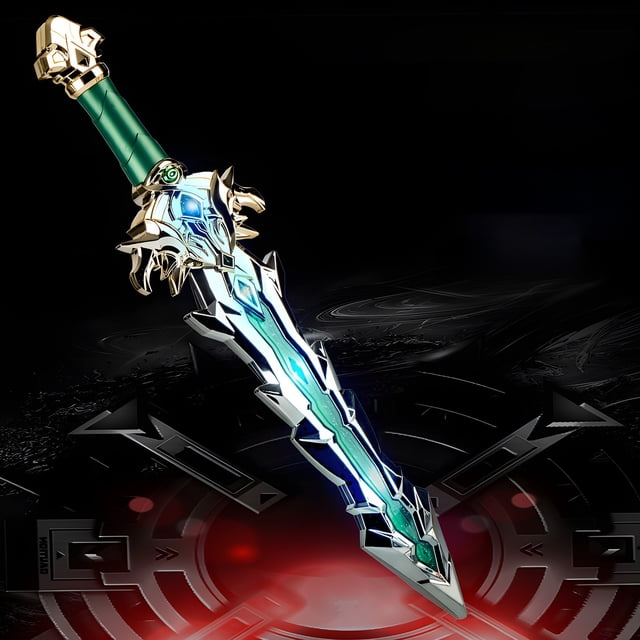 SPOORYYO Simulated Glowing Sword with Sound and Light Effects, Role-playing Fantasy Prop for Action-packed Adventures