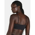 thumbnail image 4 of No Boundaries Women's Seamless Ribbed Cami Bralette, Sizes XS-XXXL, 4 of 9