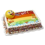 Emoji Sheet Cake
