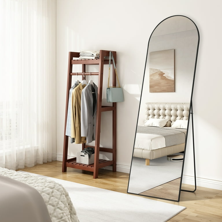 ACME Furniture　AR MIRROR Lサイズ Amazon.com: Acme Noralie Glass Floor Mirror with LED Light