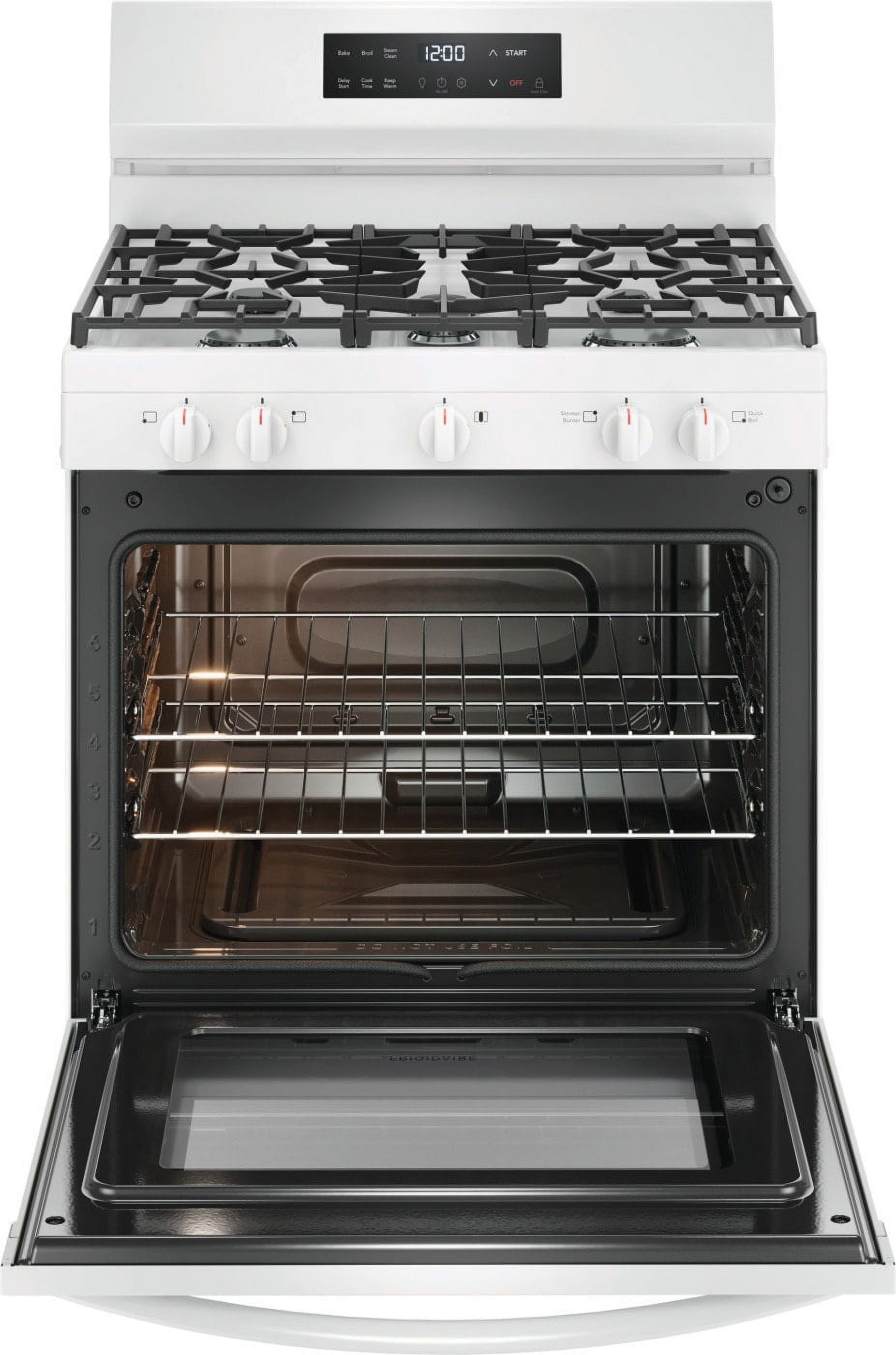 Frigidaire Fcrg3062a 30" Wide 5.1 Cu. Ft. Free Standing Gas Range - White