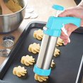 thumbnail image 1 of ¡Ofertas relámpago! Tenedor de cocina Huayishang, boquilla para decorar pasteles, herramientas mejoradas, juego amarillo para decorar galletas, espray bucal para hornear, máquina para decorar, 1 of 8
