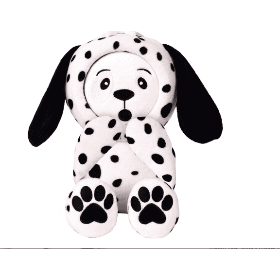Moodles Puppy 12" Plush with 6 Facial Expressions to Show Your Mood, Soft Sensory Fidget Plushie Stuffed Animal, Gift for Toddler and Kids 2 