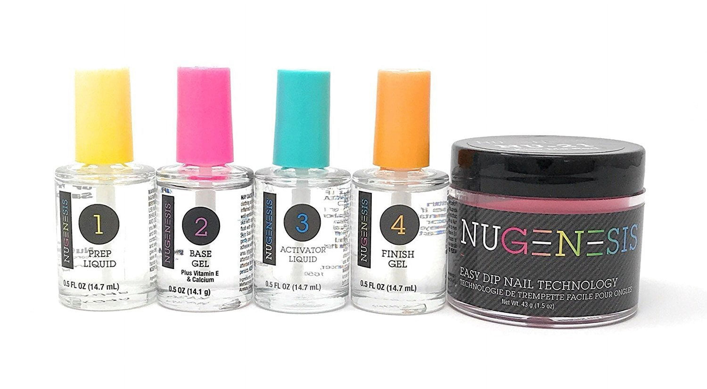 NUGENESIS Nail Color Dip Dipping Powder 1oz/jar - NL03 CANDY APPLE
