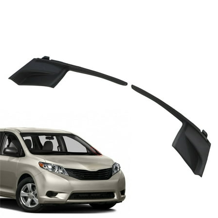 Phyun For Toyota Sienna Front Windshield Wiper Side Cowl Extension Cover Trim 11-20