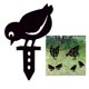 thumbnail image 4 of Estacas de hierro forjado con silueta de pollo para decoración de patios, jardines y estatuas exteriores. Estilo 2, 4 of 9
