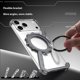 thumbnail image 5 of For iPhone 17 Pro Max Kickstand Case Compatible with MagSafe Z Shape Bumper Phone Cover - Dark Grey, 5 of 5