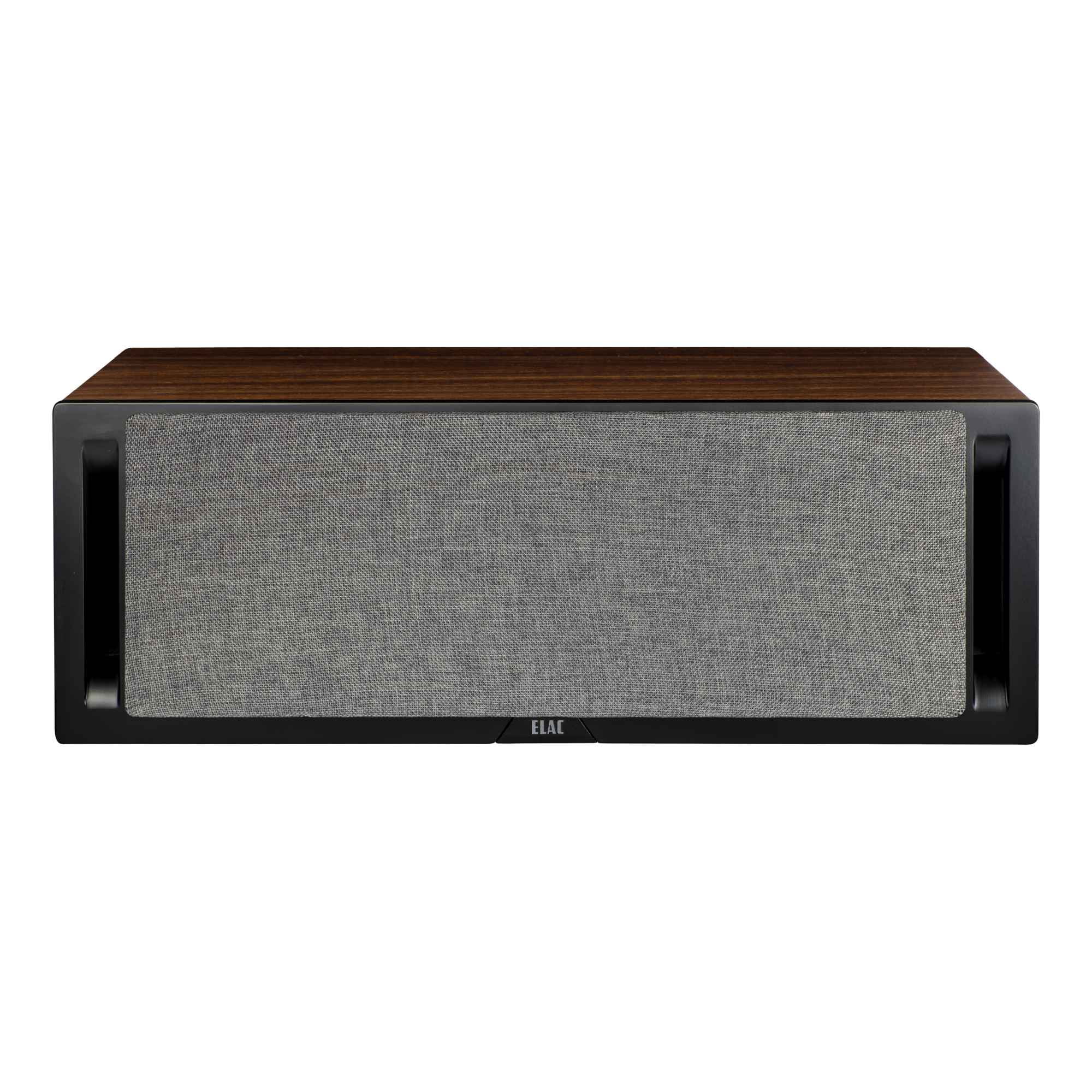 Elac DBR62-BK - Debut Reference 6.5" Bookshelf Speakers - Black, Pair and Elac DCR52-BK - Debut Reference 5.25" Center Speaker - Black