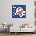 thumbnail image 3 of Kit Casa Punto Cruz Doraemon Bordado Cuentas Impresas 9CT 40x40cm, 3 of 9