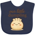 thumbnail image 3 of Inktastic Cute Kawaii Dumpling Baby Boys or Girls Baby Bib, 3 of 4