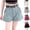 Blue, variant on Button Down Sweatpants For Women Elastic Comfortable Button High Waist Pants Casual Loose Solid Color Summer Shorts With Side Pockets