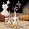 thumbnail image 4 of Mini Pure Copper Vase Gold Decor Living Room Antique Vase Unique Flower Vase, 4 of 5