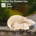 thumbnail image 4 of Mnhhatv Garden Statue Dogs Solar Powered Outdoor Decoration - Unique Pet Memorial Yard Art for Lawn and Garden, Thoughtful Gift for Pet Lovers, Sustainable Solar Powered Sculpture, 4 of 6
