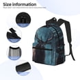 thumbnail image 4 of Fotbe Mystical Forest Elk Lightweight Casual Laptop Backpack for Men and Women, Daily use Waterproof backpack, Backpack for College, 4 of 7