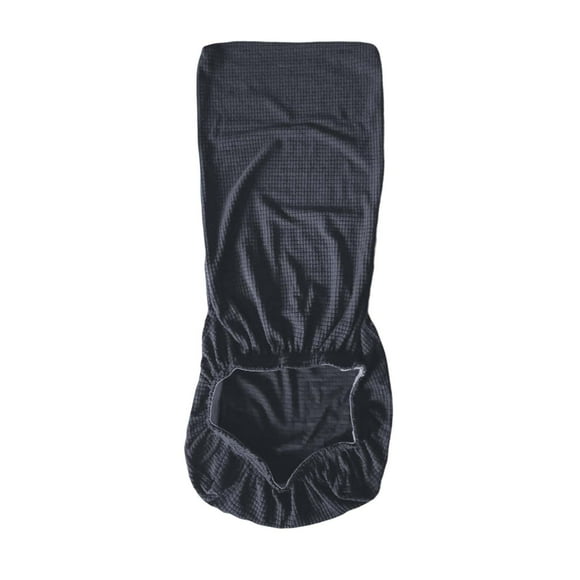 Funda protectora para sillas elásticas, decorativa, cómoda, multiusos, desmontable, para restaurante, comedor, banquete, hogar, Hotel , Gris oscuro Sunnimix Cubierta de asiento