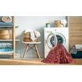 thumbnail image 2 of Ahgly Company Machine Washable Indoor Round Transitional Red Area Rugs, 3' Round, 2 of 7