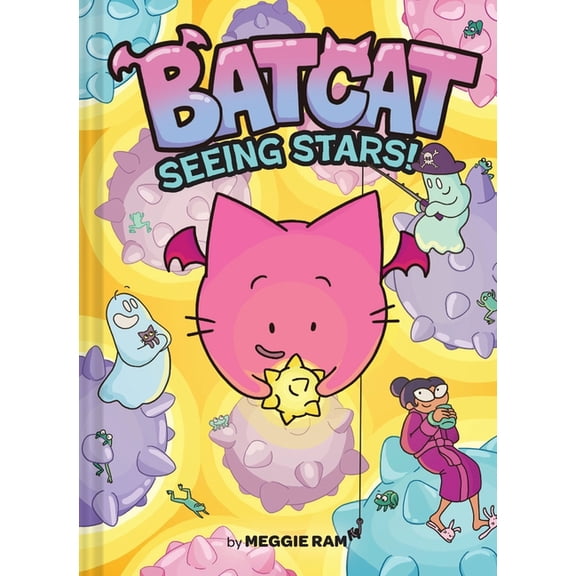 Batcat Seeing Stars! (Batcat Book #4): A Graphic Novel Volume 4, (Hardcover)