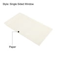 thumbnail image 4 of Unique Bargains A4 Clear Single Sided Mailing Photos Full Face Window Envelopes, White 10 Pack, 4 of 5