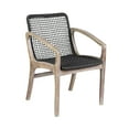 thumbnail image 3 of Sachi and Brighton 5 Piece Dining Set in Light Eucalyptus Wood with Charcoal Rope, 3 of 12