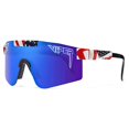 thumbnail image 1 of Pit Viper-Gafas de ciclismo para hombre y mujer, lentes de sol deportivas para exteriores, con protección UV400, sin caja qiuyongming unisex, 1 of 2