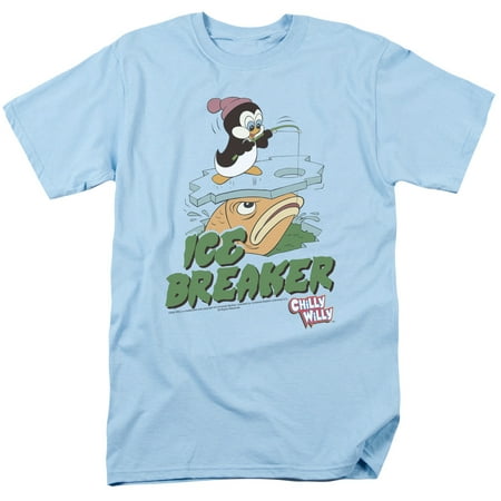 Icebreaker Short Sleeve Top - Chilly Willy Ice Breaker Mens Short Sleeve Shirt