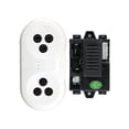 thumbnail image 2 of RC Controller,Remote Control Replacement Parts Electric Ride,Remote Controller RC Car Spare Parts Bumper Car,Remote Control Handle Accessories Toy car,Children Electric Ride 6V Remote Receiver, 2 of 7