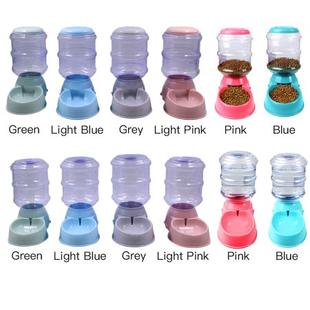 Automatic Pet Water Food Dispenser 3 8l Large Capacity Self