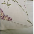 thumbnail image 2 of Home Soft Things Embroidery Throw Pillow Cover & Valance Set - Vine Butterfly - 20" x 20" & 52" x 19", 2 of 4