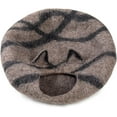 thumbnail image 6 of Wool Cat Cave Bed - Handcrafted 100% Merino Wool, Eco-Friendly Felt Cat Cave for Indoor Cats and Kittens (Tabby Ears), 6 of 6