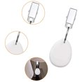 thumbnail image 2 of Yuarrent Clip de pesas para mantel de 6 piezas, Clips para mantel de alta resistencia, abrazadera con hebilla, accesorio para fiesta de Picnic, hogar, Mostrada Oval Yuarrent HA069389-02B, 2 of 6