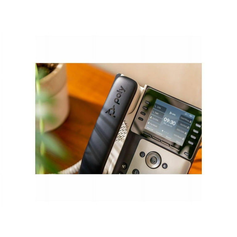 HP POLY VOICE, Poly Edge E350 IP Phone, 89B53AAABA, Black