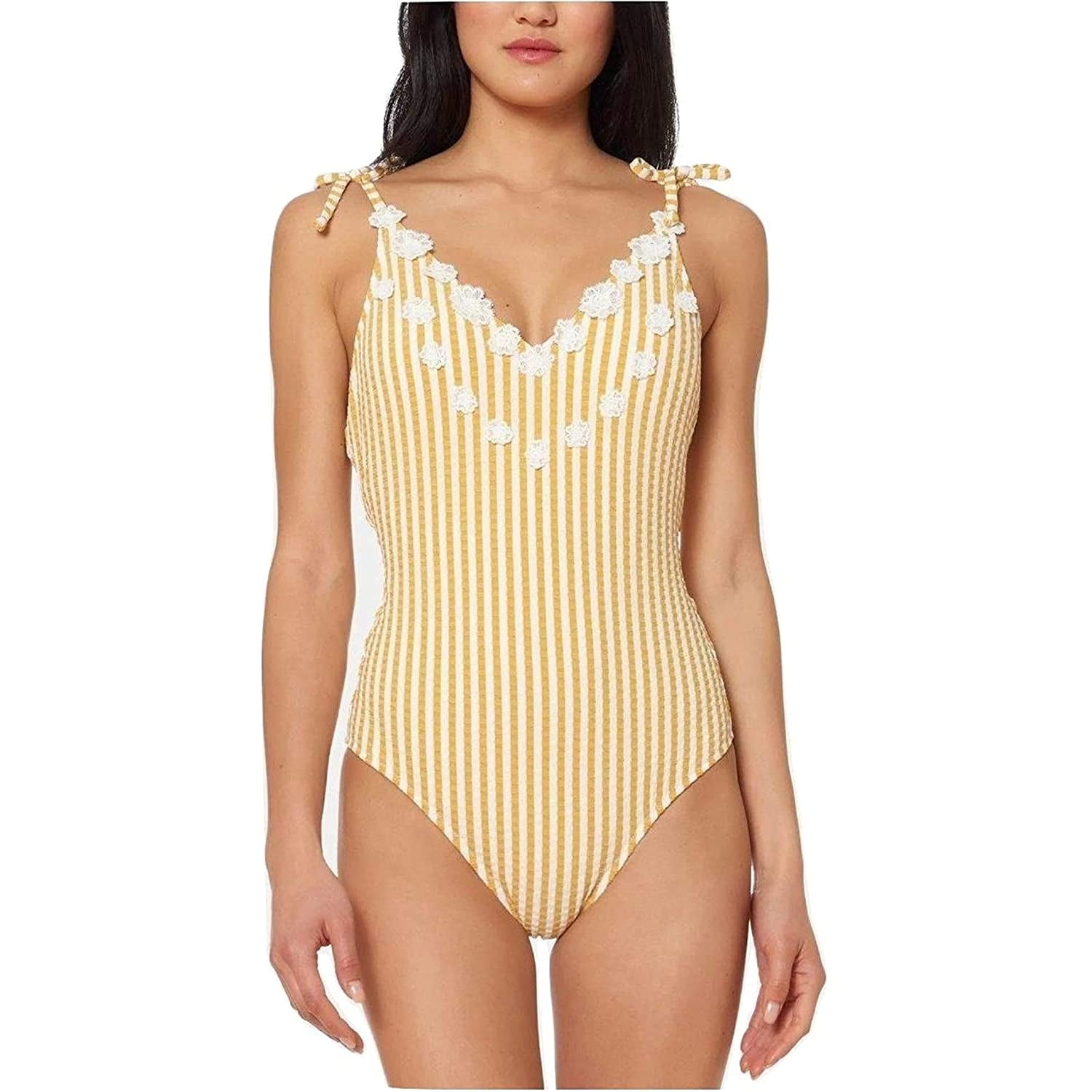 jessica simpson yellow swimsuit